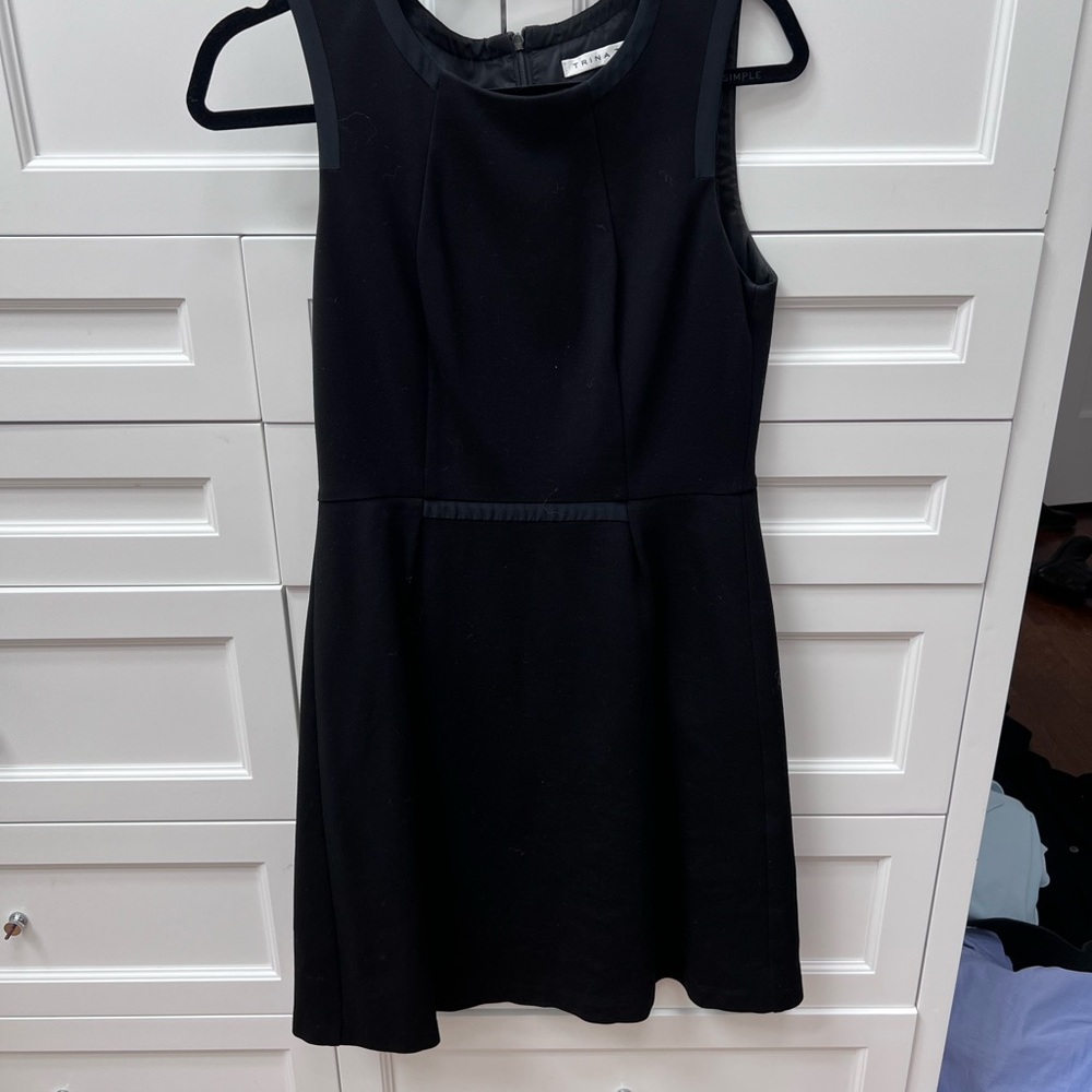 Trina Turk Black Sleeveless Dress